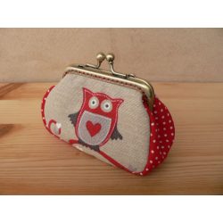 Baglyos pénztárca 8cm