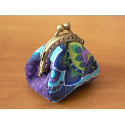 Bársony pénztárca 4.5 cm