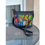 Afrikai anyagból válltáska